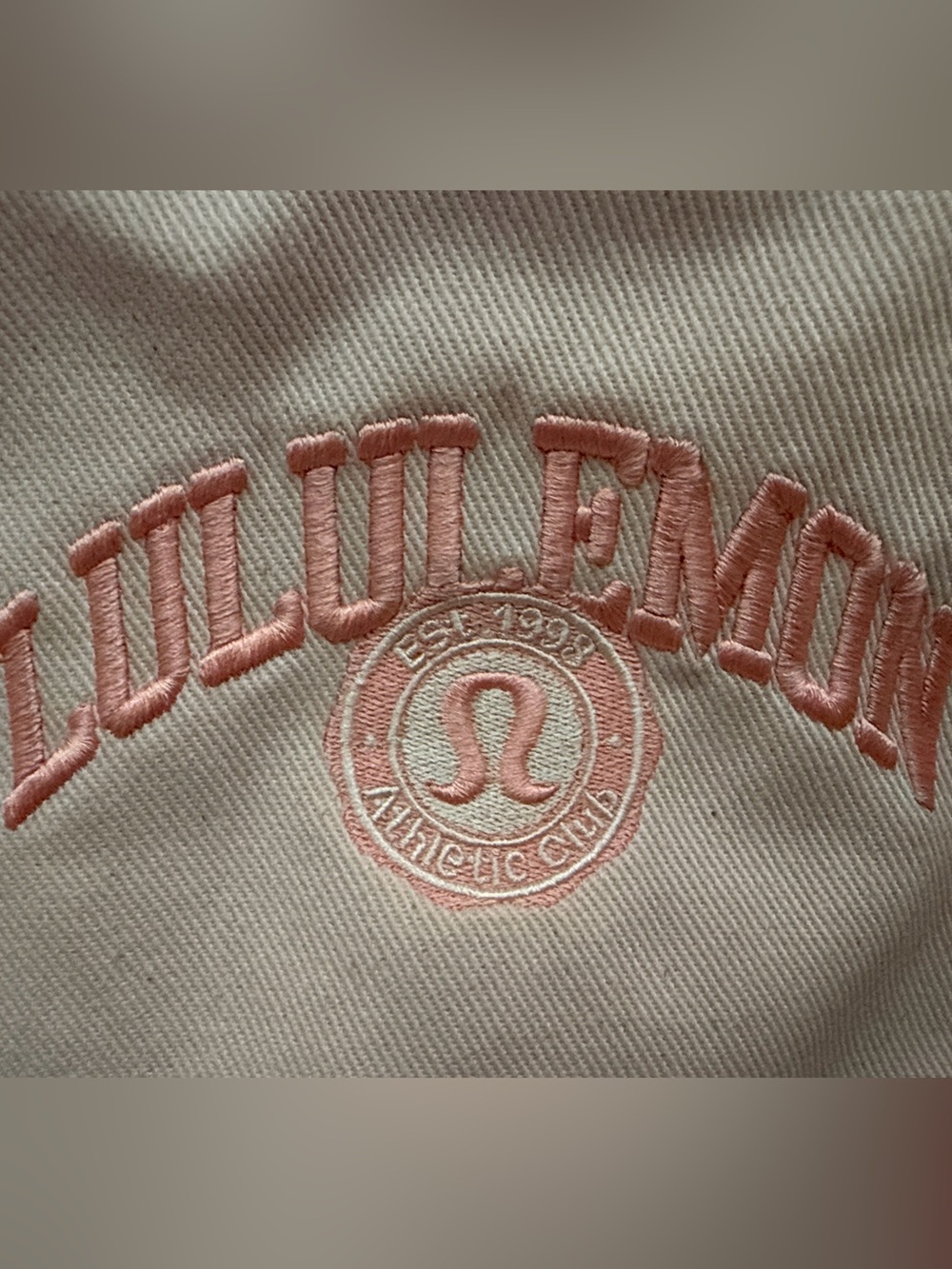 Lululemon Daily Multi-Pocket Canvas Tote Collegiate Pink Pearl Blush Blend NWT - Picture 5 of 9